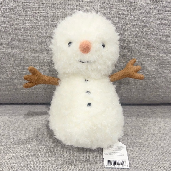Jellycat Little Snowman Collectible Brand New with Tags (BNWT) - Picture 4 of 6